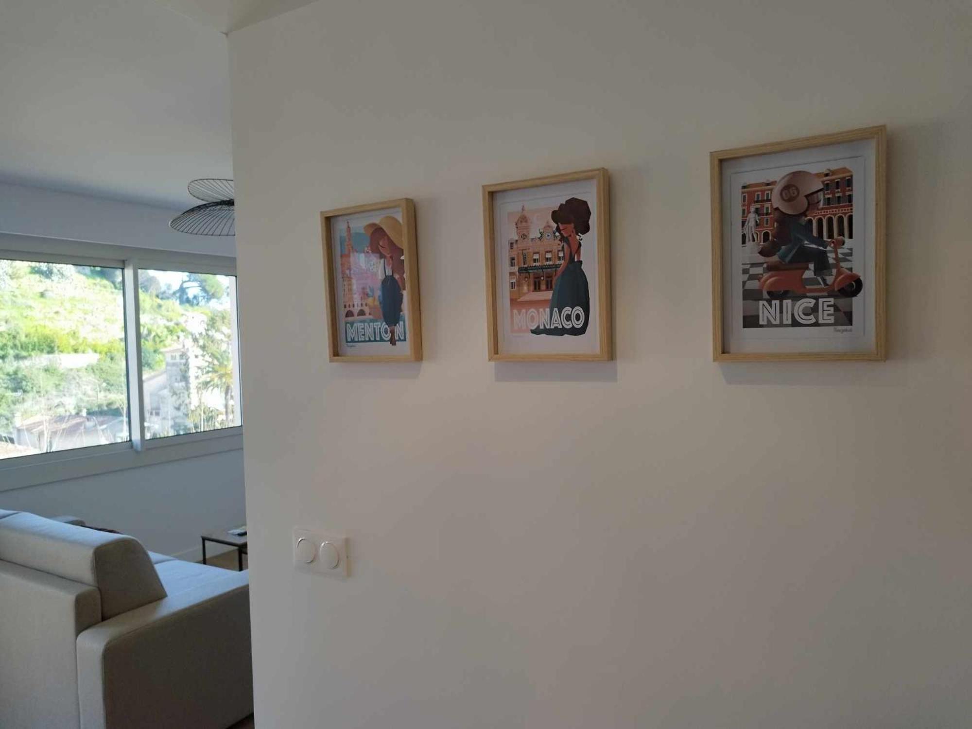 Appartement Moderne Refait A Neuf - 4 Couchages - Menton Kültér fotó